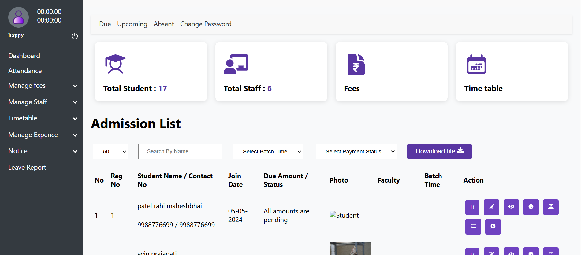 A laptop, a smartphone, and a plant on a table
